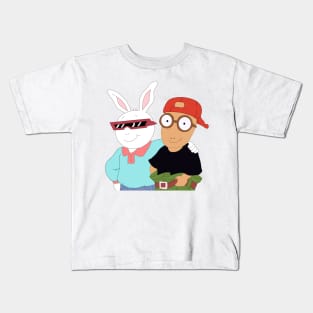 Arthur and Buster Tough Guys Kids T-Shirt